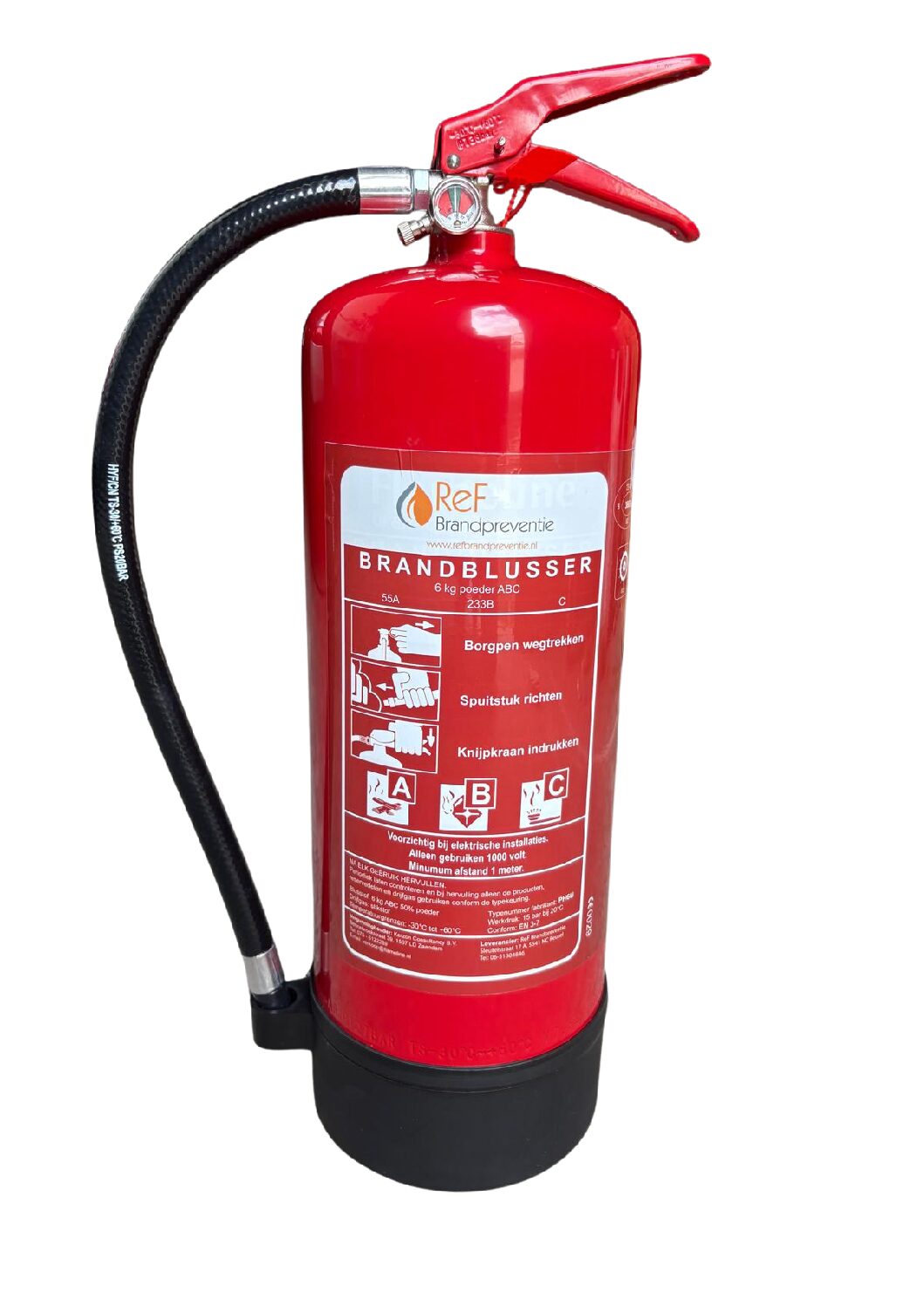 Poederblusser 6 kg