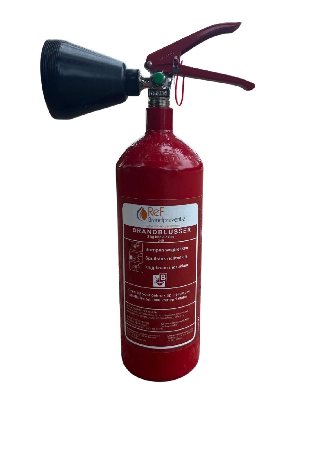 Koolstofdioxideblusser 2 kg
