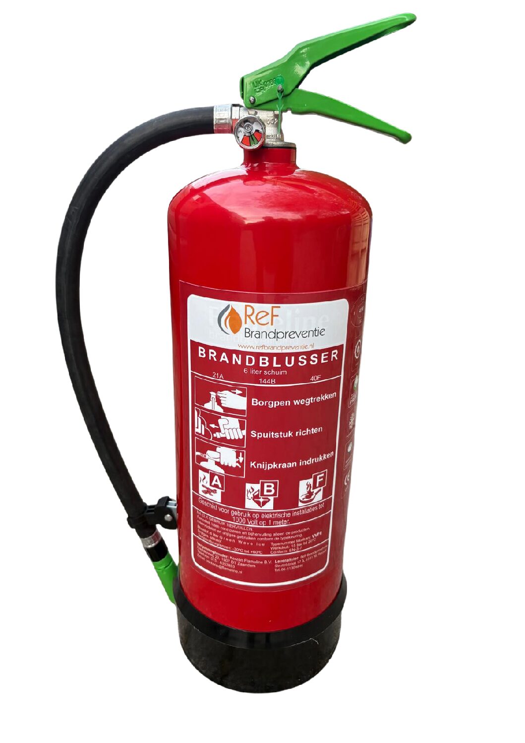 Schuimblusser 6 liter vorstvrij min -30 Celsius
