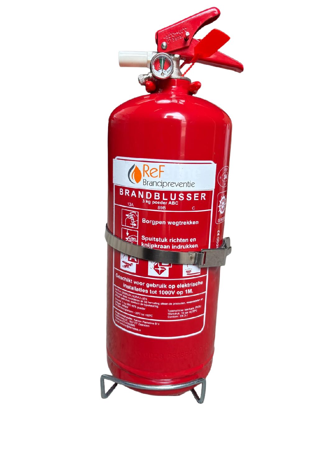 Poederblusser 3 kg ABC