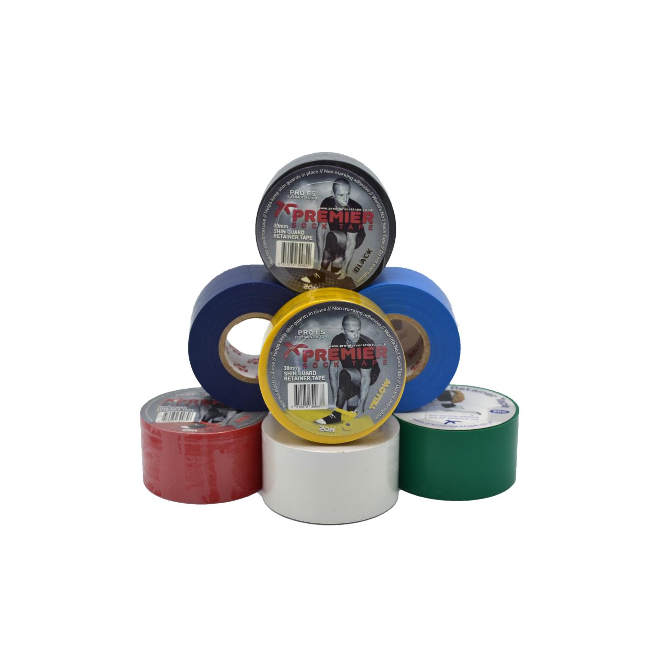 PST Kousentape 38 mm x 20 m zwart