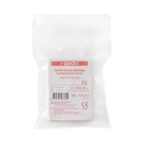 Quick compressed gauze CE