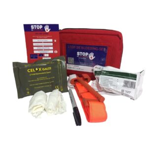 Stop de bloeding set Plus met CAT tourniquet