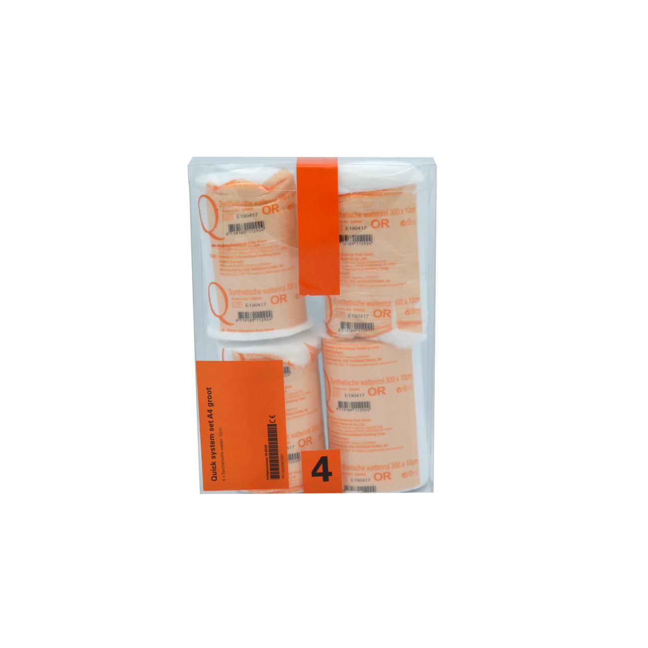 Quick System (module A4) oranje groot