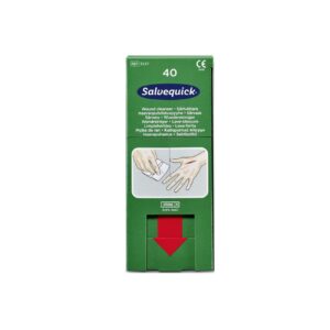 Salvequick navulling ontsmettingstissues (40 stuks)