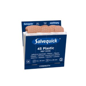 Salvequick plastic pleisters navulling (doos)