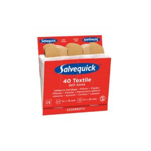 Salvequick textiel pleisters navulling (doos)