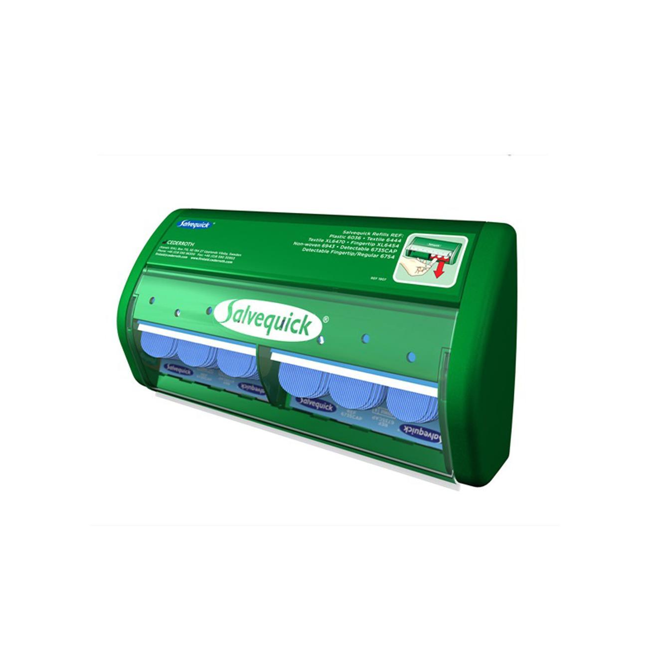 Salvequick pleisterdispenser met detecteerbare pleisters