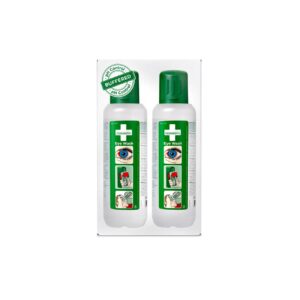 Cederroth oogspoelflessen 500 ml (doos 2 stuks)