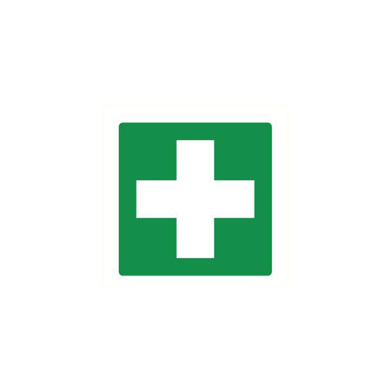 Pictogram bord EHBO 200x200mm