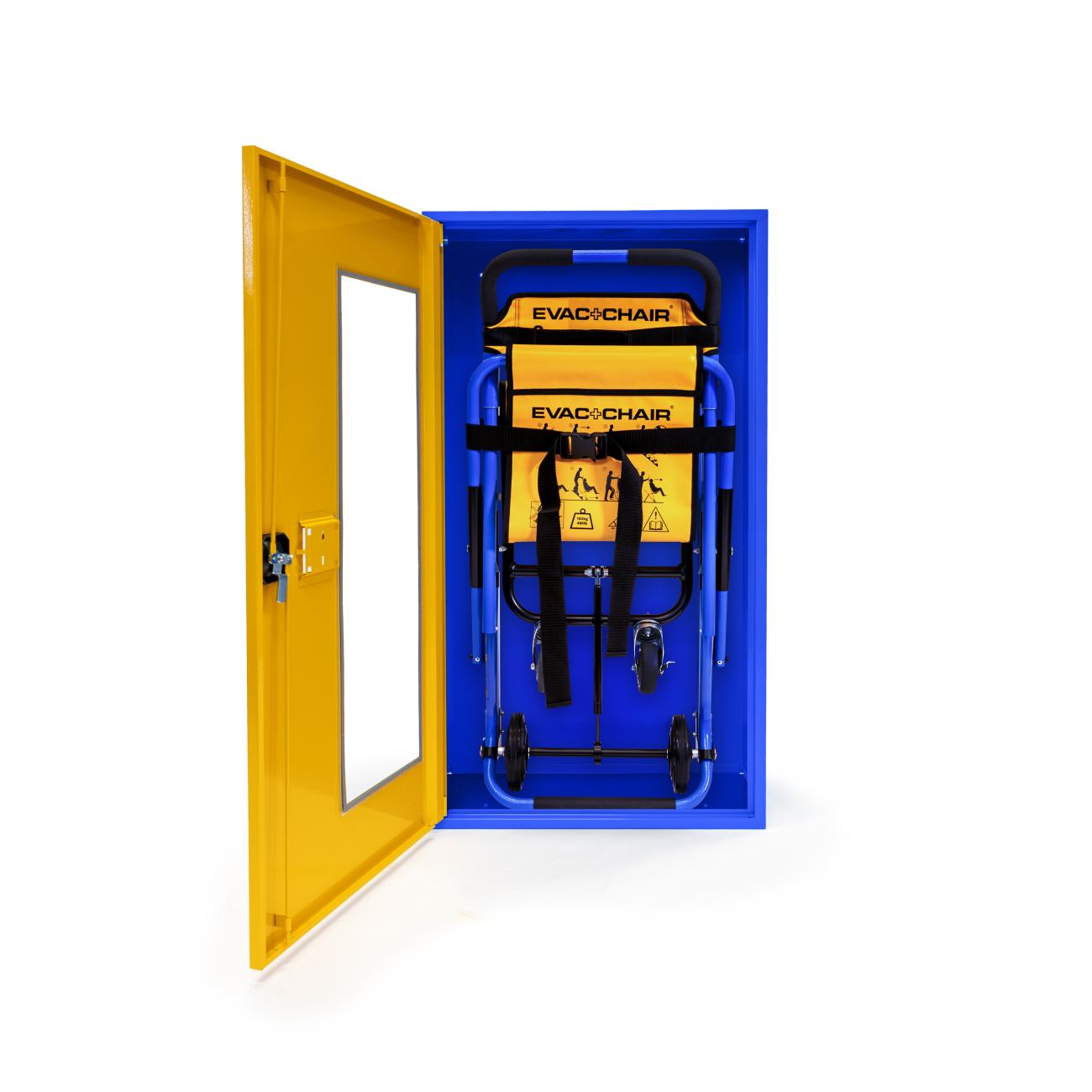 Quick BHV kast t.b.v. Evac Chair met plexiglas raam - Afbeelding 3