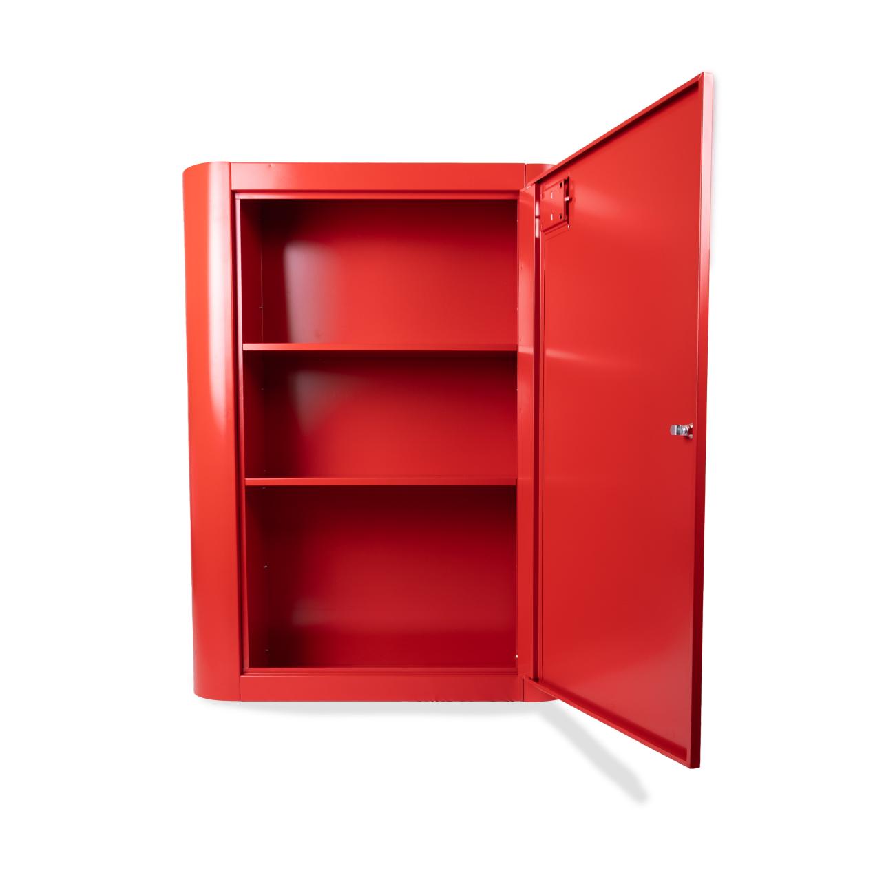 Quick BHV kast 92,6 x 119,5 x 25 cm rood met ronde hoeken - Afbeelding 2