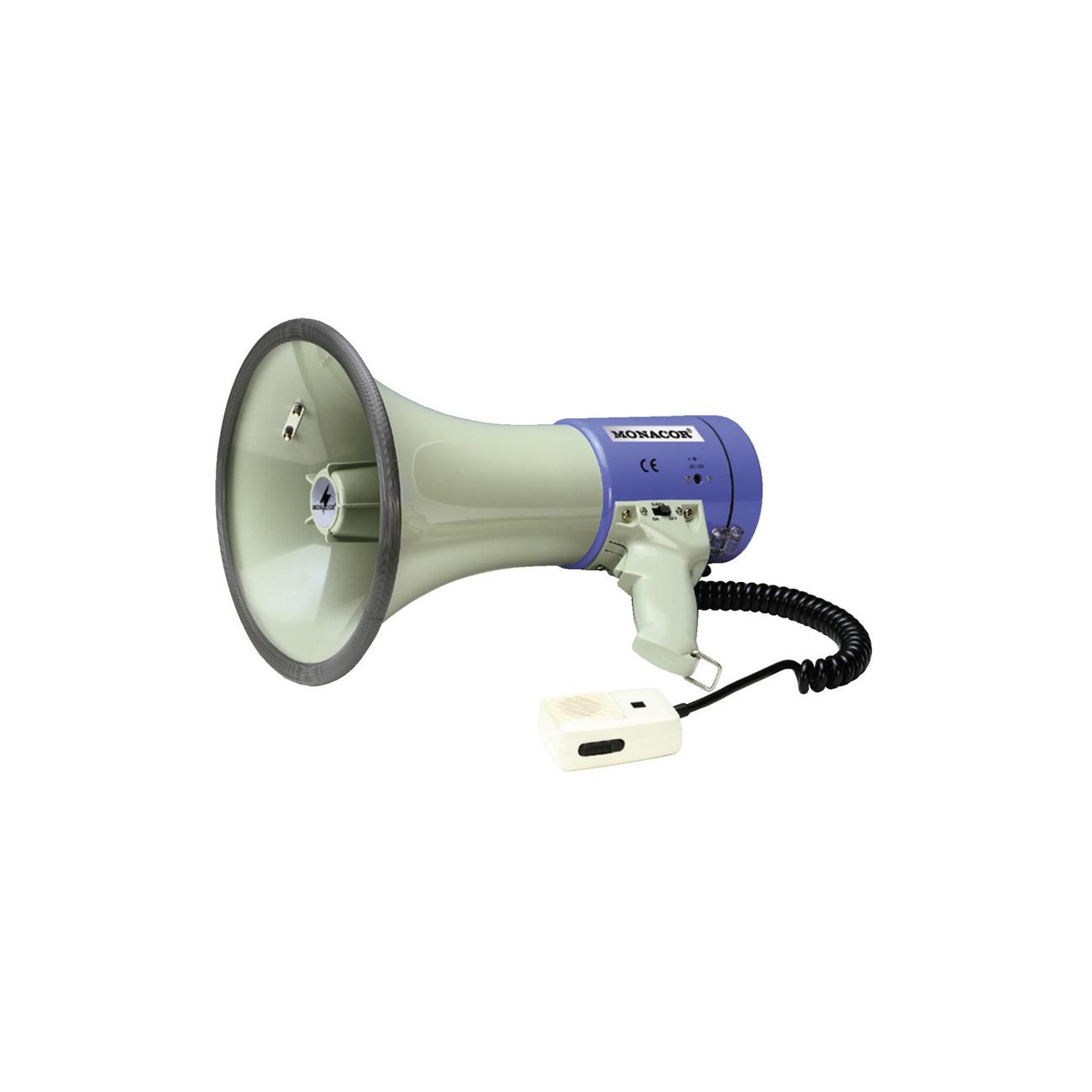 Monacor megafoon TM-27 25W met handmicrofoon excl batterijen