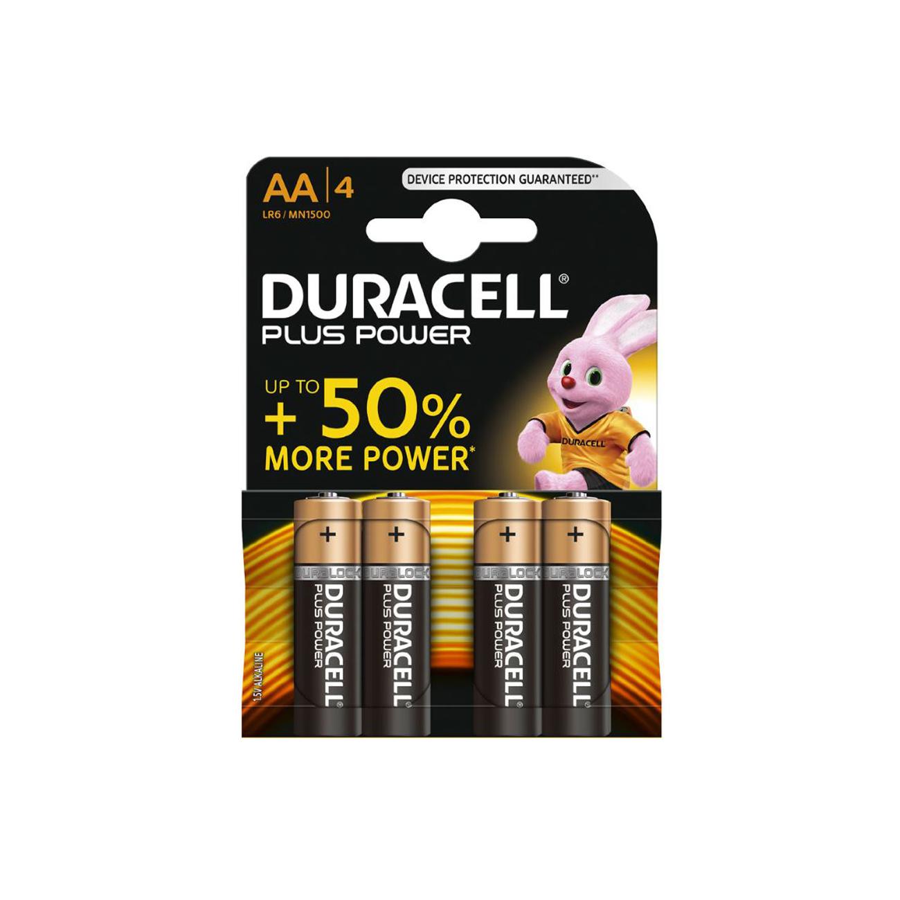 Batterijen penlight AA niet oplaadbaar (set 4 stuks)