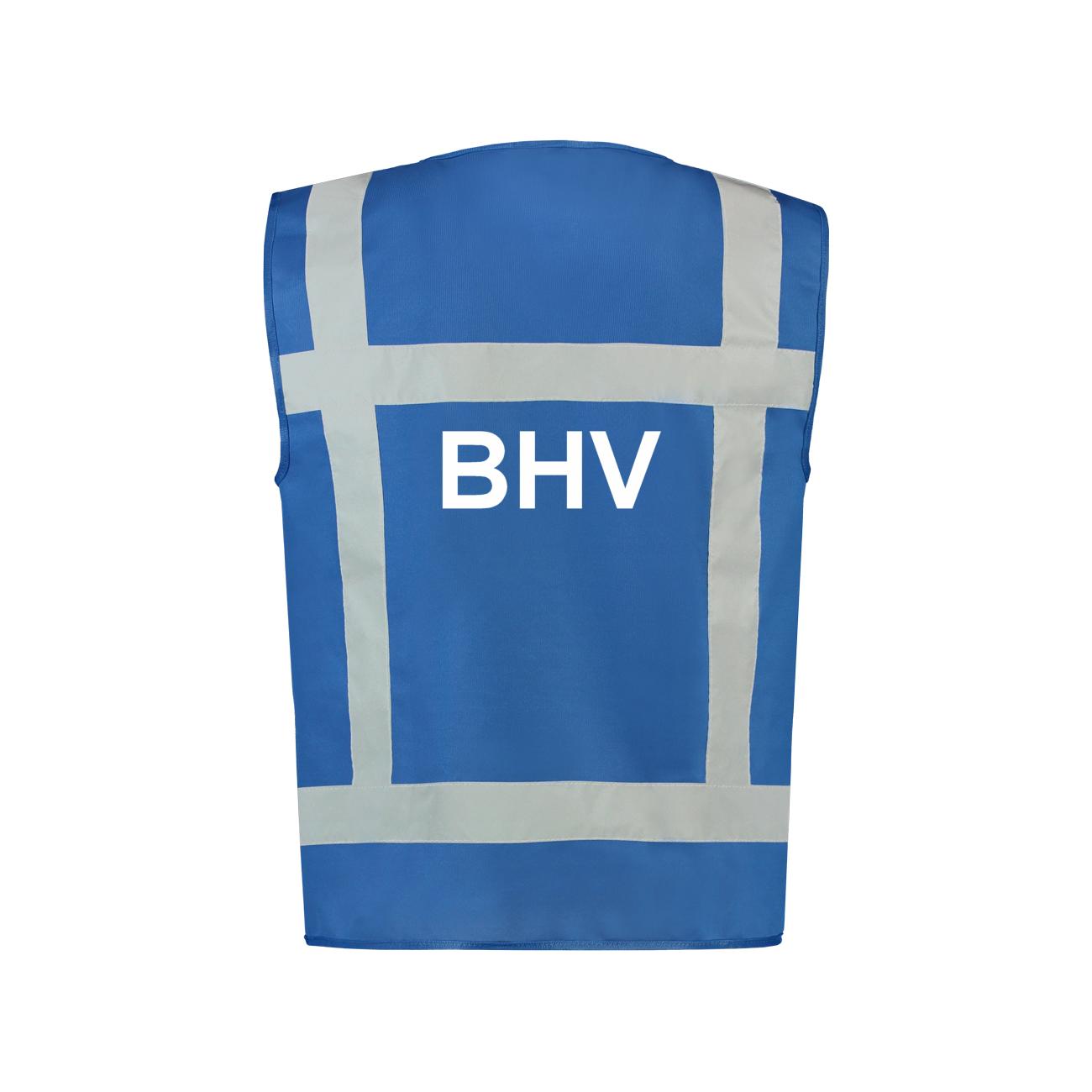 Hesje RWS blauw met opdruk BHV (maat XXL) - Afbeelding 2