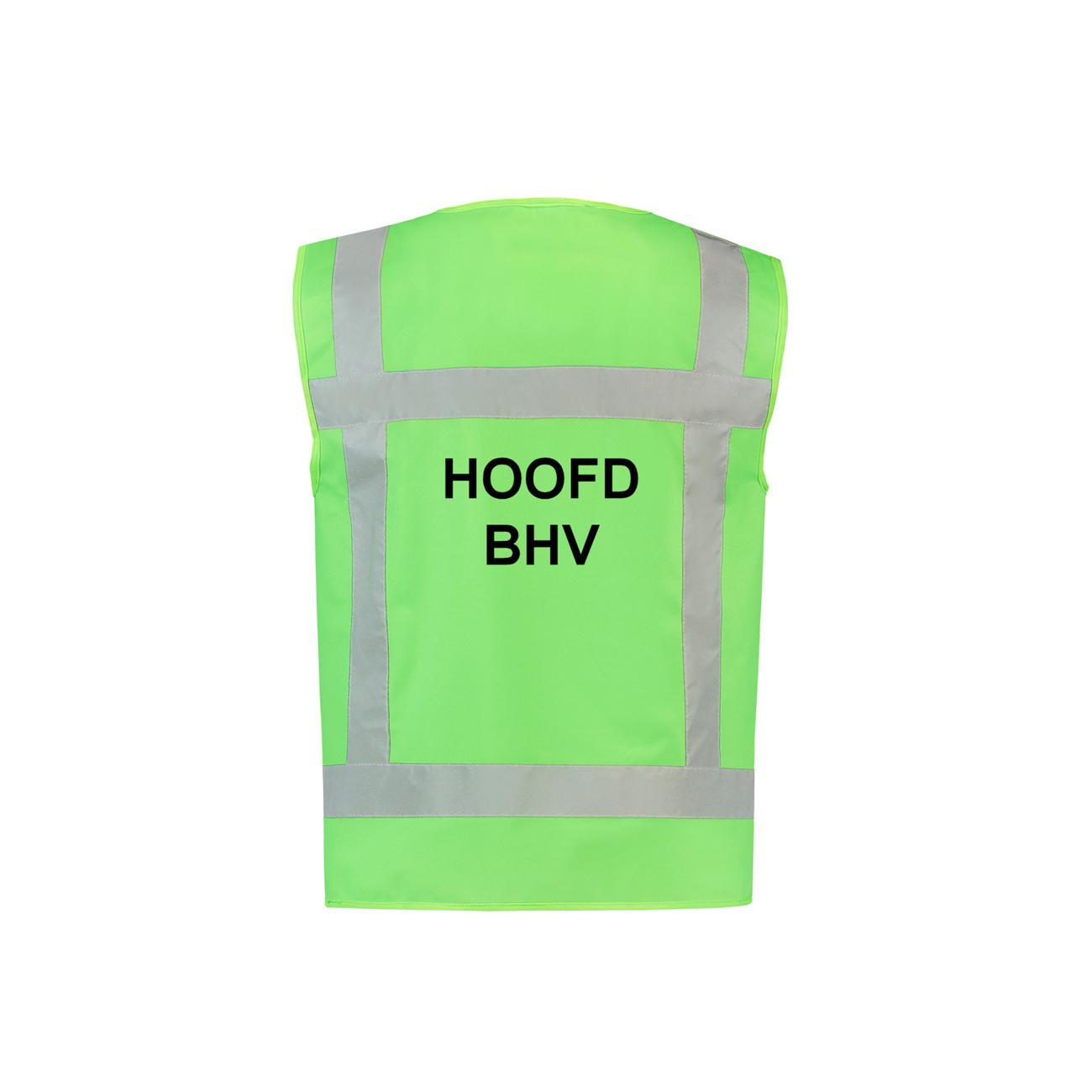 Hesje RWS Limegreen opdruk Hoofd BHV (maat XXL) - Afbeelding 2