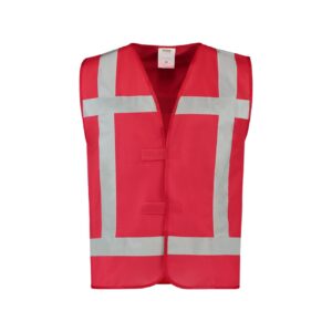 Hesje RWS rood opdruk Ontruimer maat XL-XXL