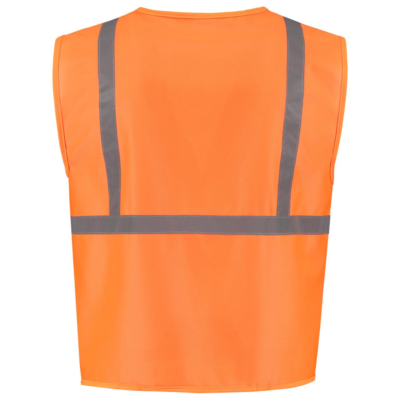 Veiligheidsvest Kids oranje maat 116 - Afbeelding 2