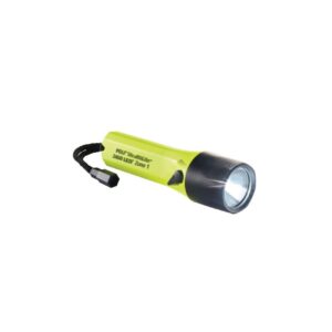 Peli StealthLite 2460 geel LED Atex Zone 1 oplaadbaar