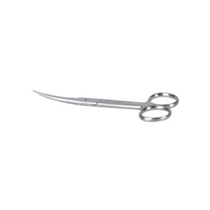 Chirurgische schaar gebogen spits/spits 14 cm