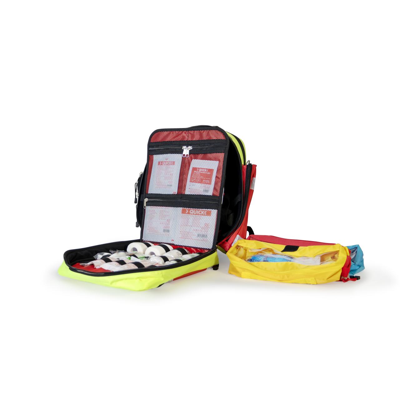 Quick Medical Rescuebag rugtas met Oranje Kruis vulling - Afbeelding 2