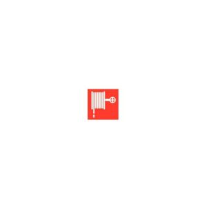 Pictogram bord brandhaspel 100x100mm