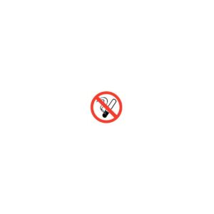 Pictogram bord Verboden te roken 300mm