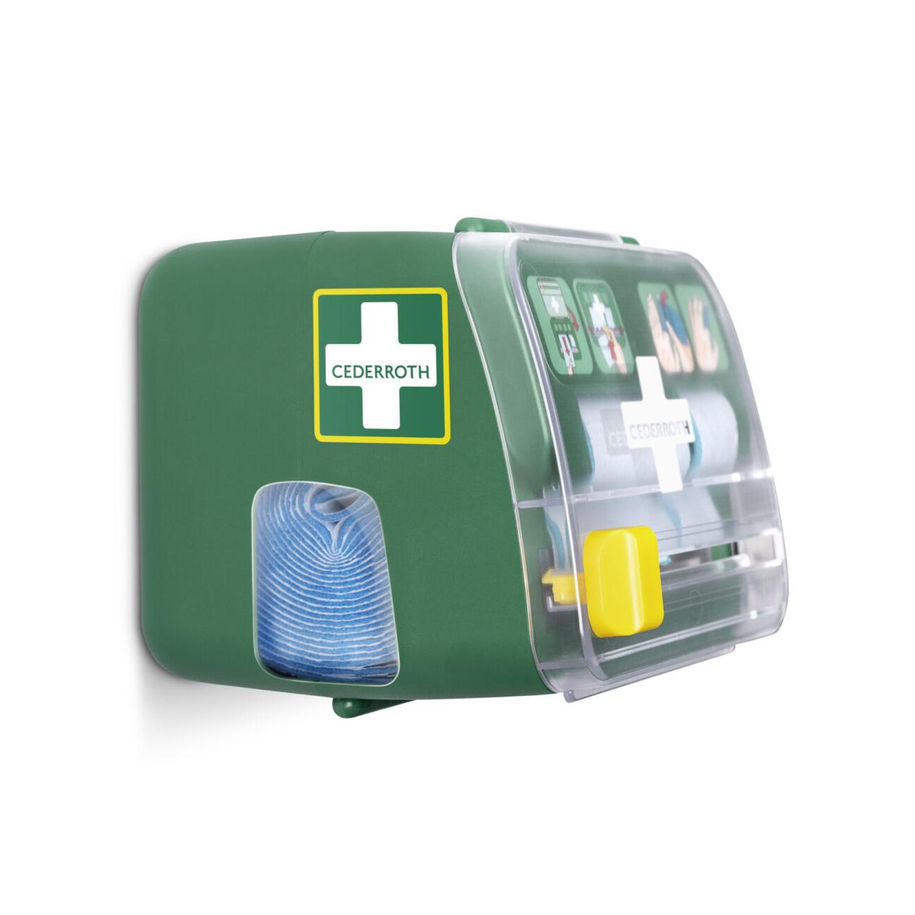 Cederroth soft foam dispenser gevuld met 1x blue 6 cm x 4,5m - Afbeelding 5
