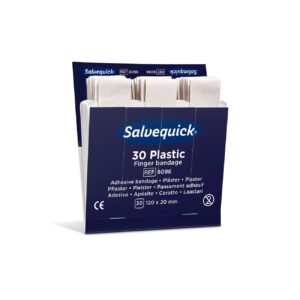 Salvequick Plastic vingerpleister navulling (doos)