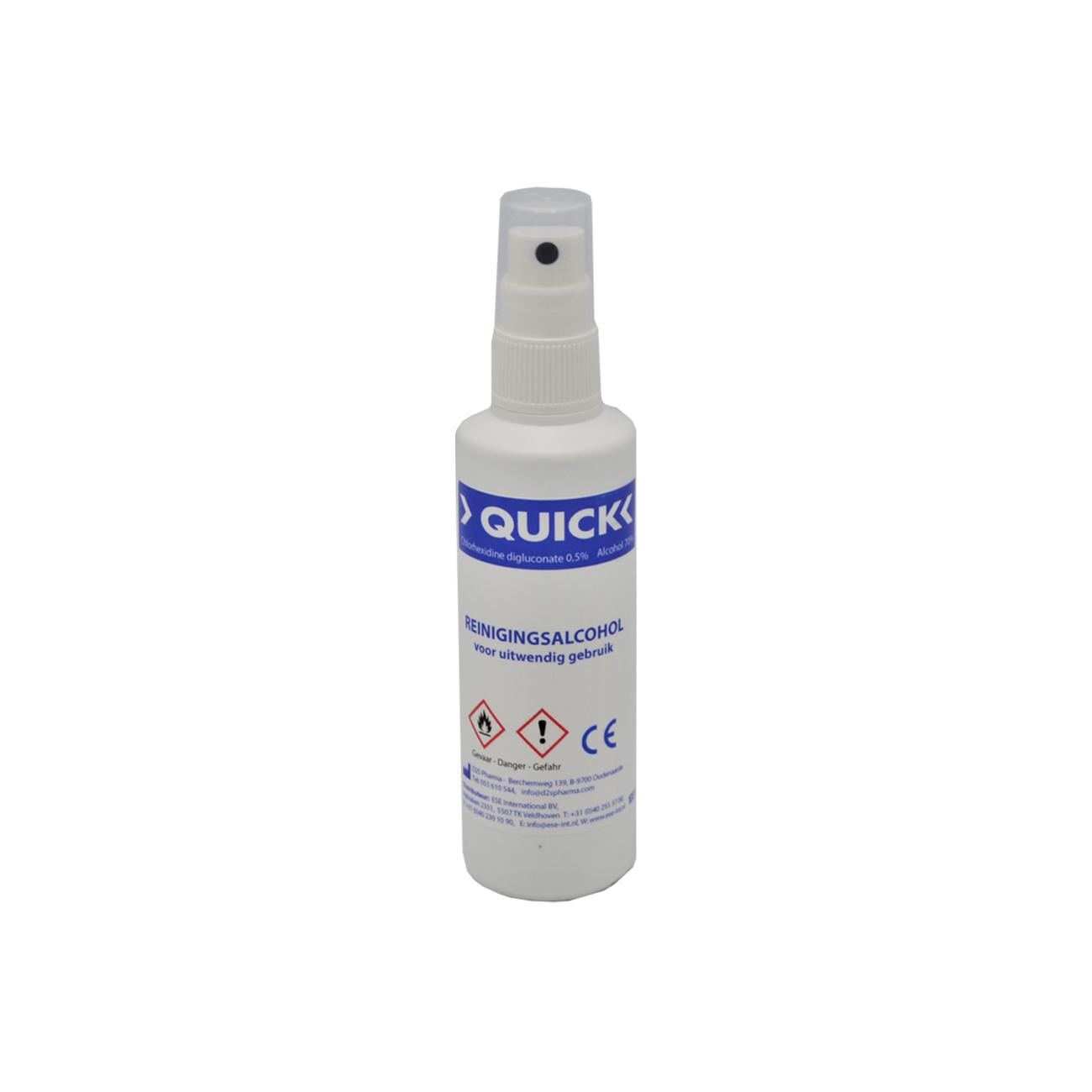 Chloorhexidine 0,5% in alcohol 70% 100 ml spray
